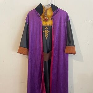 NWOT Disney Frozen Anna Traveling Dress and Cape Girls 7/8